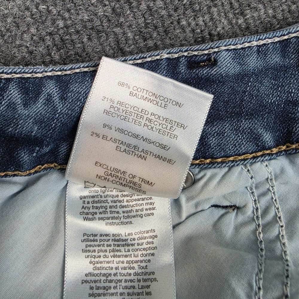 Silver Elyse Slim Boot Jeans Women's 31 Mid Rise Med Wash Denim Stretch Blue - Picture 8 of 8
